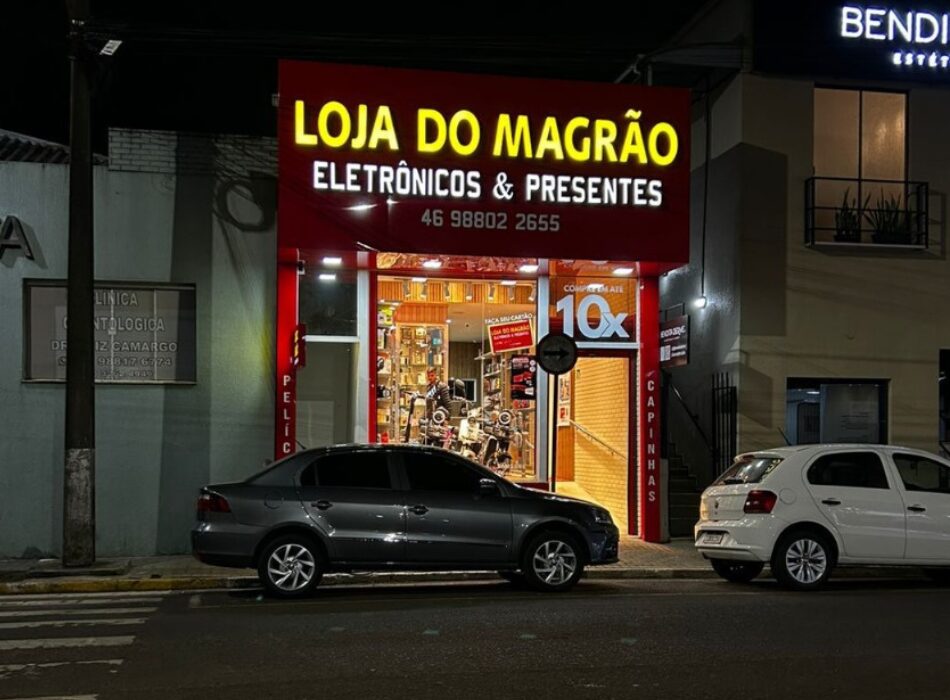 Fachada loja do magrão